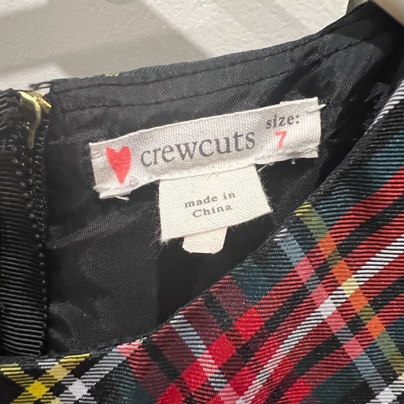 J.Crew Crewcuts plaid holiday dress - Picture 3 of 3